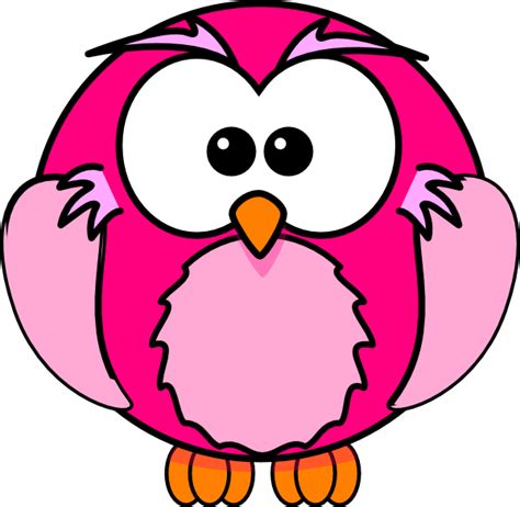 Pink Owl Clip Art At Vector Clip Art Online Royalty Free