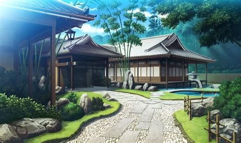 House Home Manga Anime Houses Anime House Anime Background