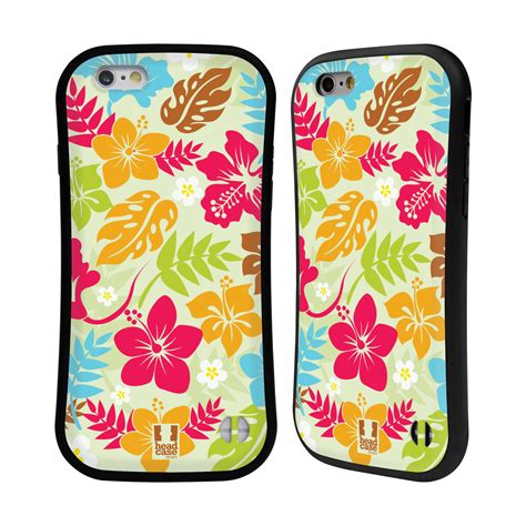 head case designs hawaiian patterns hybrid case for apple and samsung phones ebay