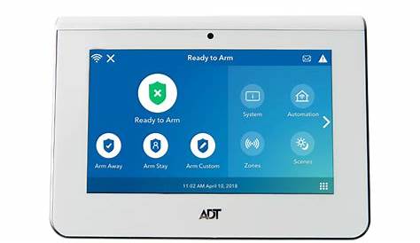 ADT Command Smart Security Panel - Zions Security Alarms