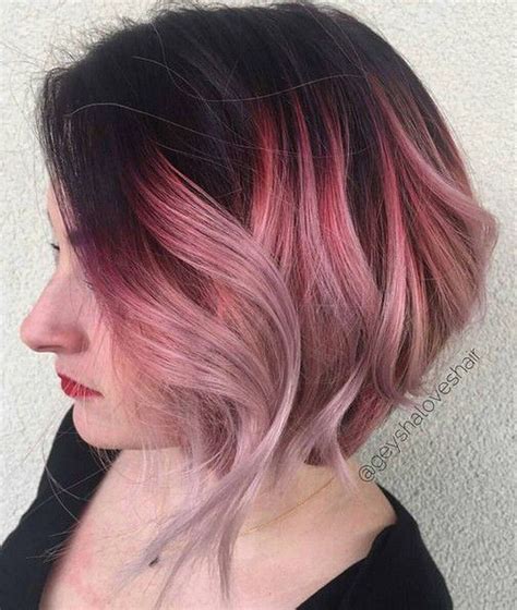 Adorable Short Ombre Hair Color Ideas 44 Brown Ombre Hair Color Pink