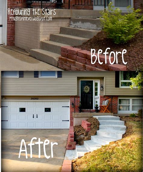 My Ugly Split-level: The Front Stairs