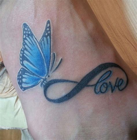Butterflyinfinity Symbol Tattoo From Club Tattoo In Las Vegas