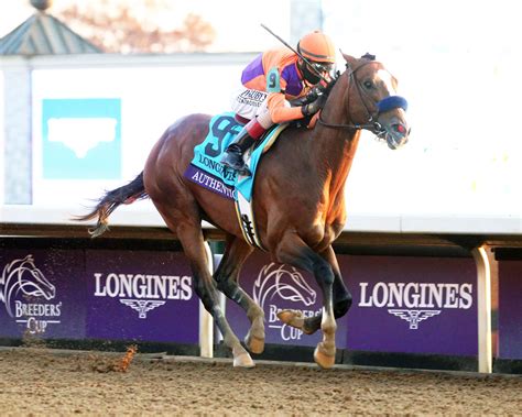 Authentic Carries Speed To Convincing Breeders Cup
