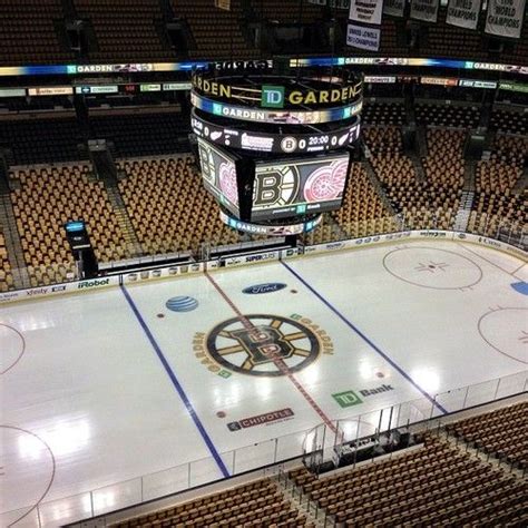Td Garden Hockey Arena Boston Bruins Hockey