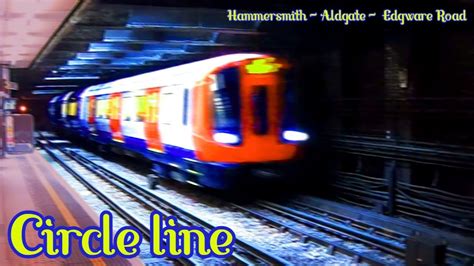 Circle Line All The Stations London Underground Acc84 Youtube