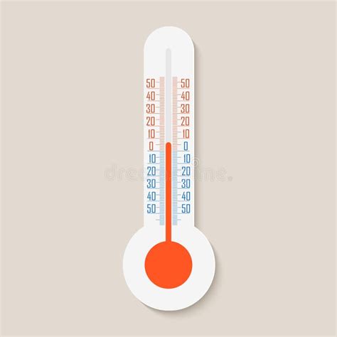 Icona Del Termometro Di Fahrenheit E Di Celsius Innesta Licona
