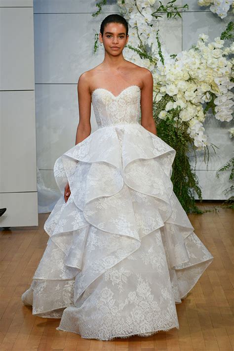 Monique Lhuillier Wedding Dresses 2018 Bridal Show