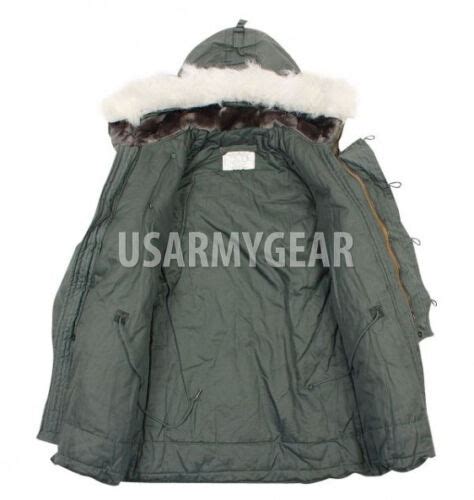 New Us Army Military Extreme Cold Weather N 3b Snorkel Parka Jacket