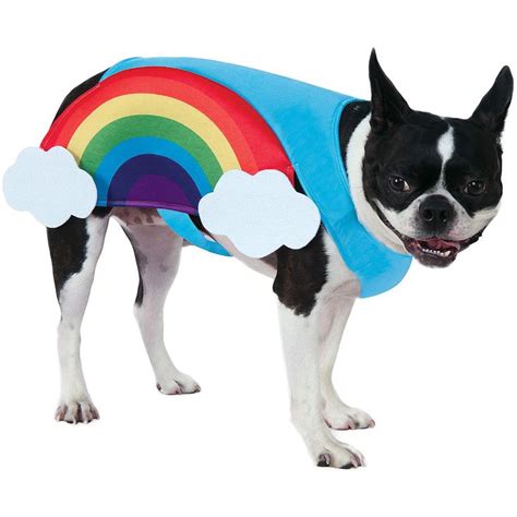 Rainbow Dog Costume Rainbow Dog Dog Costume Pet Costumes