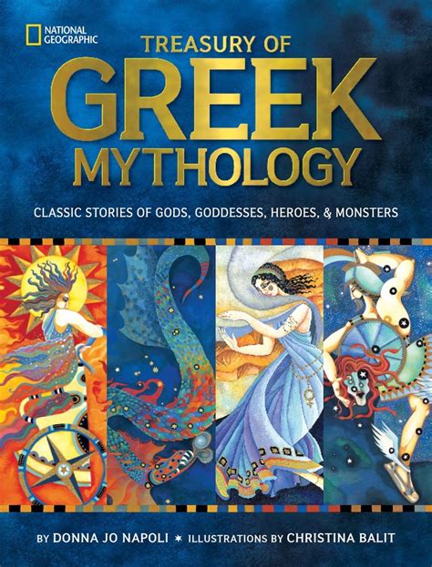 Treasury Of Greek Mythology By Illustrated By Christina