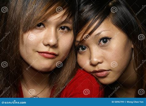 Two Close Female Friends Royalty Free Stock Images Image 5096799