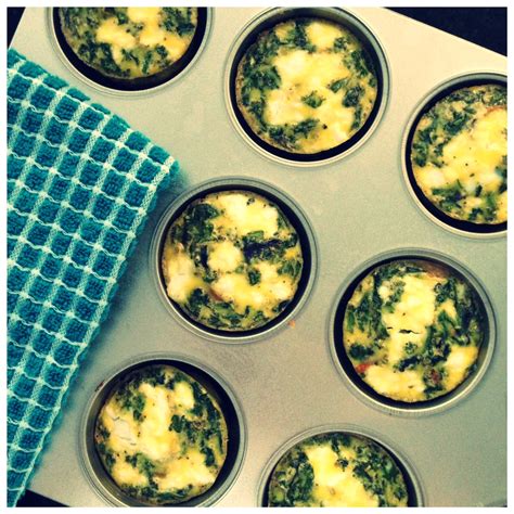 Crustless Kale Quiche Cups Mint Sprinkles