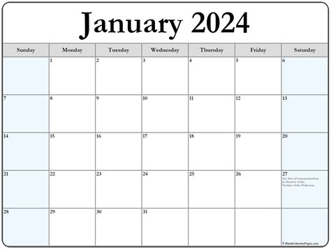 2023 Word Calendar Us Holidays Printable Calendar 2023 January 2023