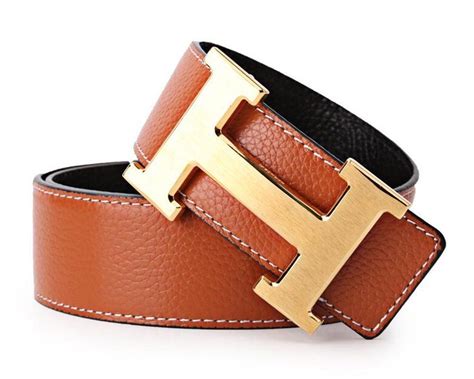 Limited edition, rare crocodile and leather. Leather Brown FAKE Hermes Belt H Metal Steel Slide Buckle Business Casual 1.5"W #Dabaodan # ...