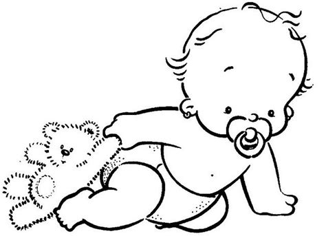 Bebes Recien Nacidos Para Pintar Baby Coloring Pages Coloring Sheets