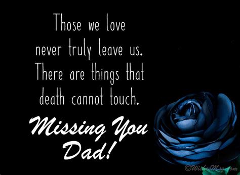 Miss You Messages For Dad After Death Wishesmsg 2022
