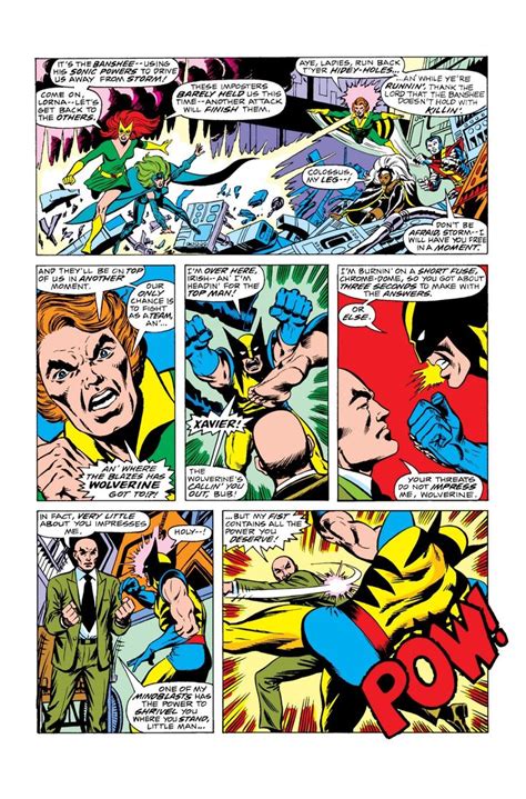 A Comic Page With An Image Of The Hero
