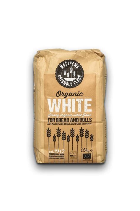 Organic Strong White Flour Matthews Cotswold Flour