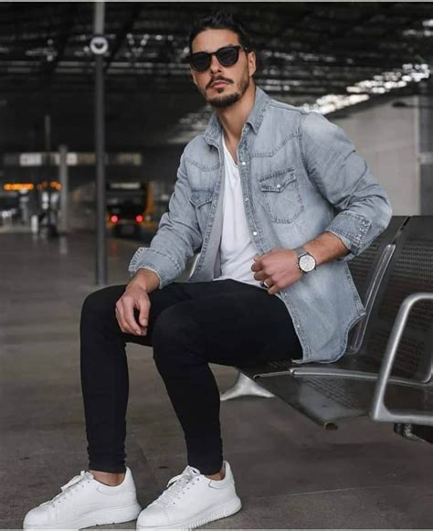 53 Best Mens Denim Jacket Outfits 2023 Style Guide
