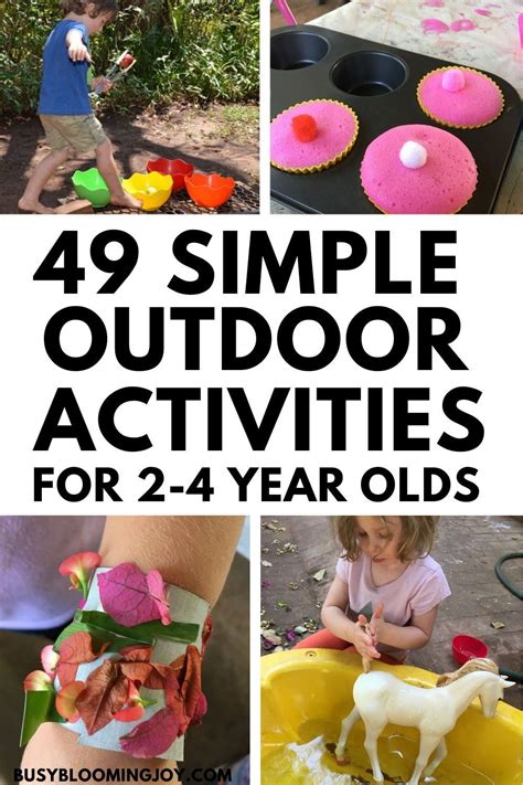 75 Easy Outdoor Activities And Play Ideas For Preschoolers Outdoor