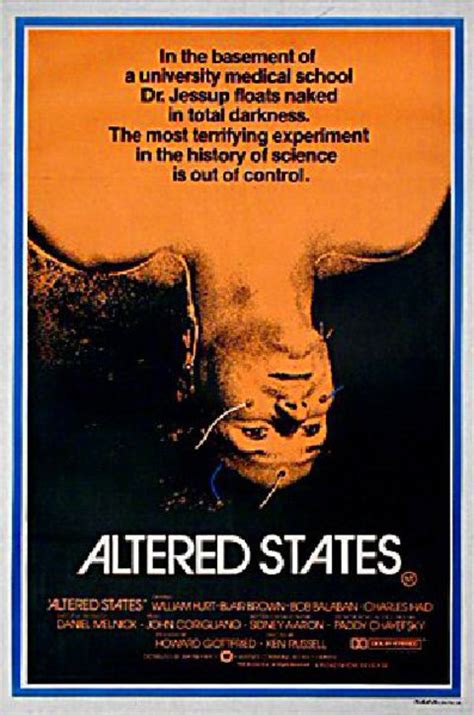 Altered States 1980 Australian One Sheet Poster Posteritati Movie