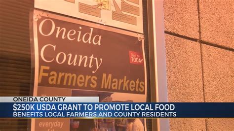 250k Usda Grant To Promote Local Food Youtube