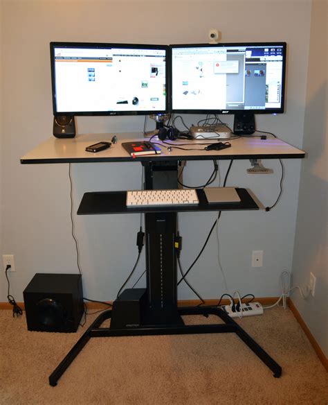 Stand up or sit down as you work, switching positions whenever you choose. Ergotron WorkFit-D Review: Nearly Perfect Sit-Stand Desk