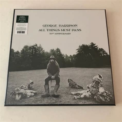 george harrison all things must pass 3 vinyle lp coffret incl affiche and insert eur 175 14