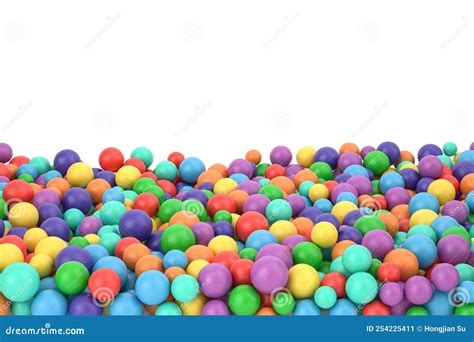 Colorful Balls Background Abstract Background With Colorful Gradient Balls Stock Illustration