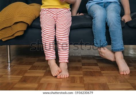 Kids Bare Feet Kids Sitting On Stock Photo 1936230679 Shutterstock