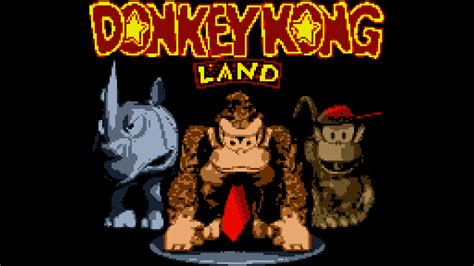 Donkey Kong Land Rareware And Nintendo Donkey Kong Game Boy Nintendo