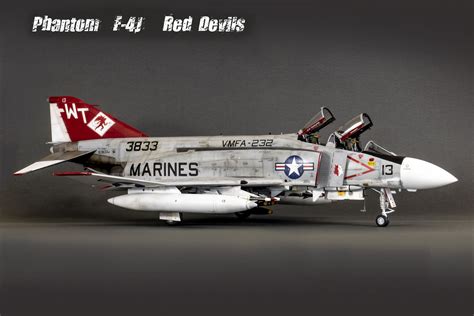 F 4j Phantom Ii Vmfa 232 Red Devils в 32м — Каропкару — стендовые