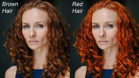 How To Change Hair Color With Curves In Photoshop Quick Coloring Tips