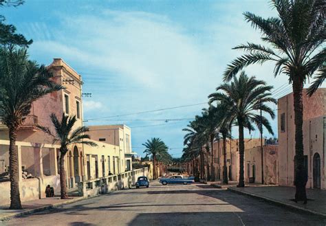 Libya 70s Homs Old Street Libya Libyan Old Street