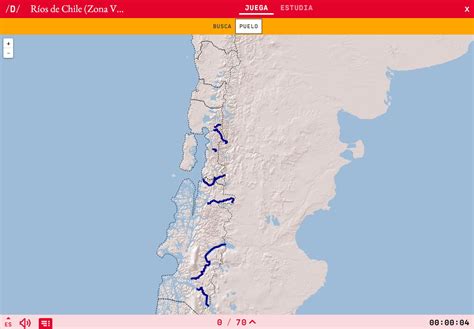 Mapa Interactivo ¿dónde Está Ríos De Chile Zona V Vi Y Vii Mapas