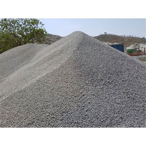 Hard Crushed Agregate Natural Aggregate Stone Sand Grade A Packaging