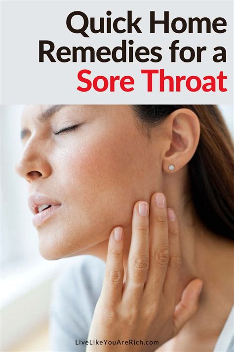 how to quickly and efficiently soothe and heal a sore throat sore throat sore throat remedies