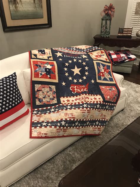 Patriotic Throw 2018 Patriotic Quilts