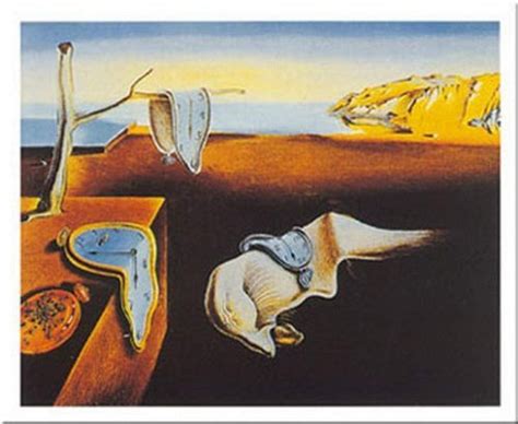 Persistence Of Memory By Salvador Dali 20 X 28 Art Print