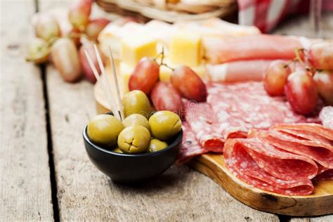 Cold Cuts Stock Photo Image Of Dinner Black Buffet 45310052