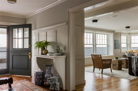 And if all else fails, a heavy dose of great inspiration can go a long way. New England Ocean View - Beach Style - Entry - boston - by ...