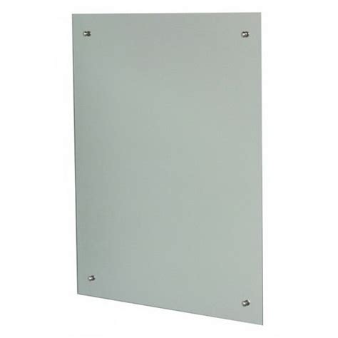 Trendy Mirror Mirrox Polished Edge Mirror With Holes 600 X 400 Mm 2416pemhc Mirrors
