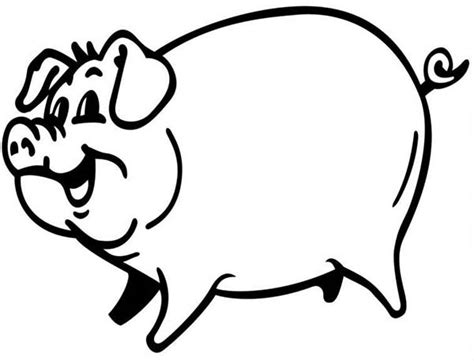 Surfnetkids » coloring » animals » animal » pig face. P Is For Pig Coloring Page : Coloring Sky