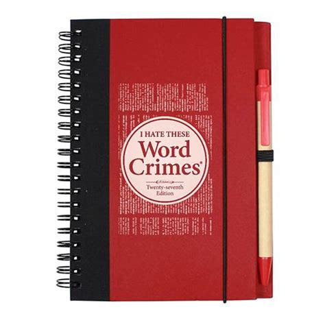 Word Crimes Notebook Weird Al Yankovic Shop