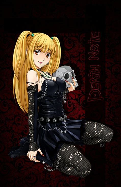 Death Note Misa Wallpapers Wallpaper Cave