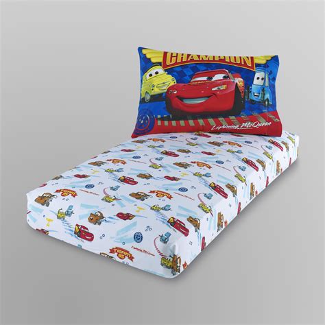 Great savings & free delivery / collection on many items. Disney Toddler Boy's Pillow Case & Fitted Sheet - Cars