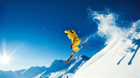 Skiing Hd 1920x1080 Wallpaper