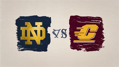 midweek preview central michigan notre dame fighting irish official athletics website