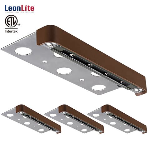 Leonlite 4 Pack 7 Inch Low Voltage Led Hardscape Light Outdoor Deck